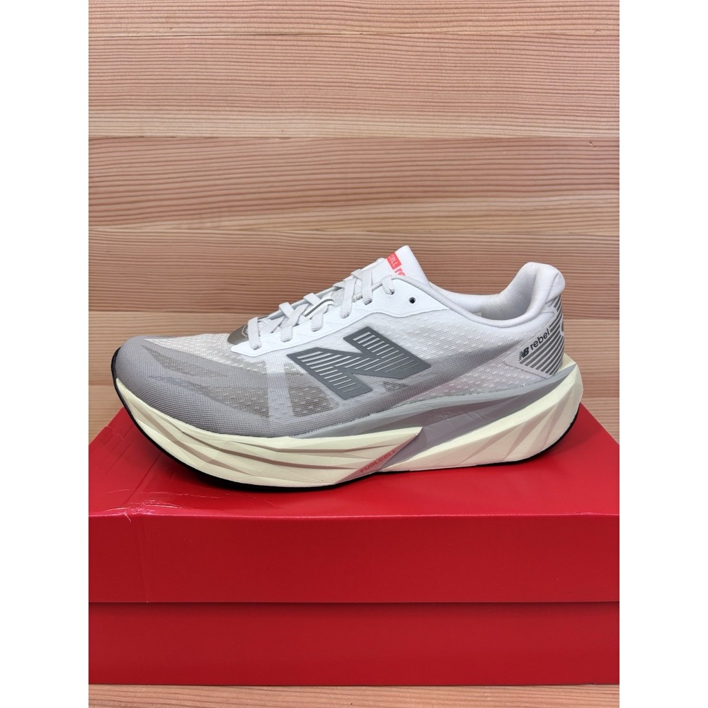 New Balance FuelCell Rebel v5 Raincloud Mineral White MFCXLD5 Mens Sz 10